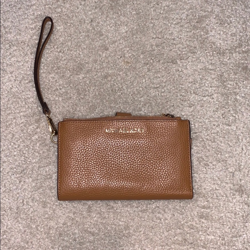 Barely used MK wallet/phone wristlet